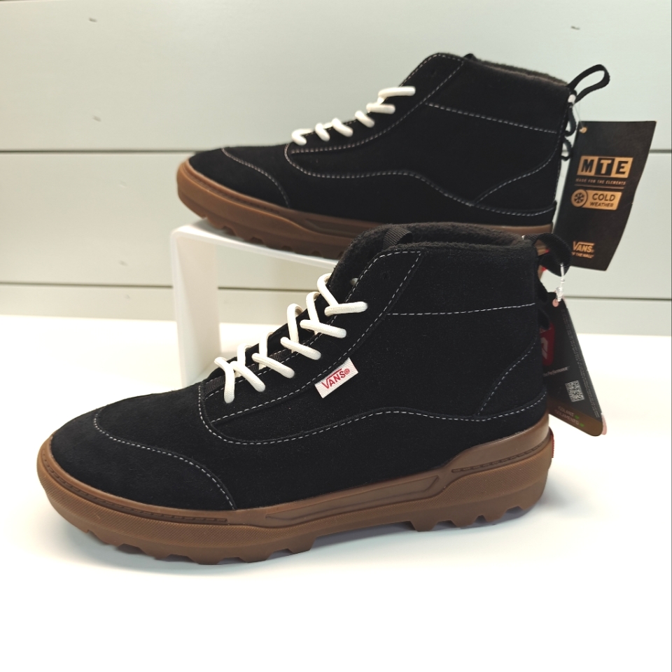 Vans Colfax Mte-1 Suede Gum Black Weatherproof Trail Boots Size Men’s 6.5